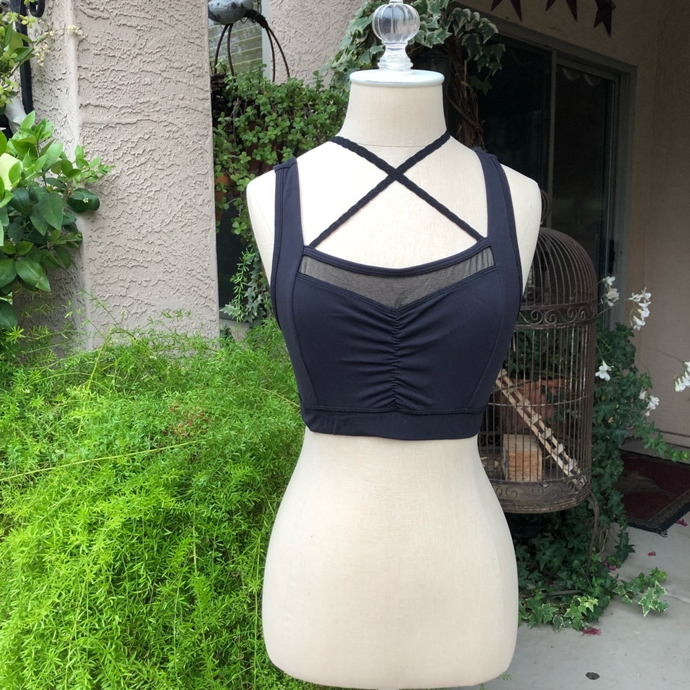 Karma black sport bra